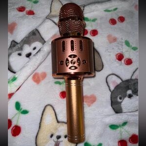 rose gold bluetooth/usb microphone